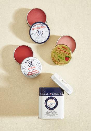 Modcloth Salve The Day Lip Balm Set In Lavish