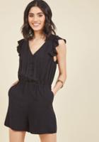Modcloth Anywhere And Everywhere Romper In 2x