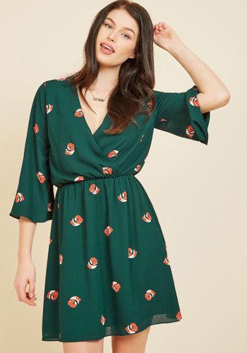  Just The Fox, Ma'am A-line Dress In S