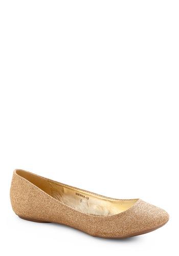 Modcloth Real Go-glitter Flat