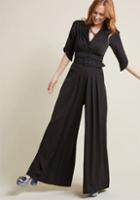 Misscandyfloss Miss Candyfloss The Embolden Age Jumpsuit In Noir In Xs