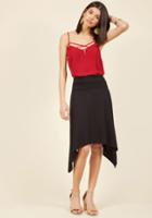  Cross-functional Fashion Skirt In Black In 4x