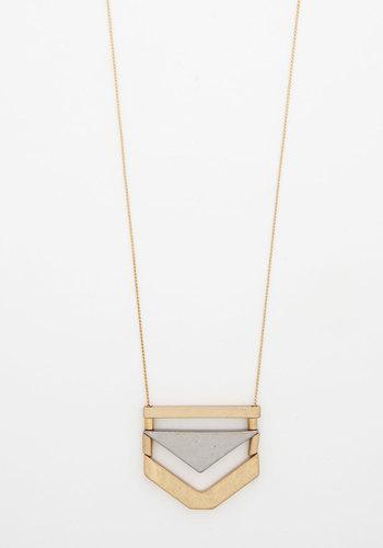 Anaaccessoriesinc Geo On The Go Necklace