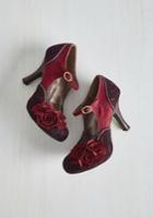 Rubyshoo Statement Arrangement Heel In Cabernet