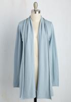Modcloth Comfy My Way Cardigan In Mist In S
