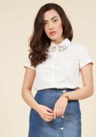  Hive Haute Button-up Top In S
