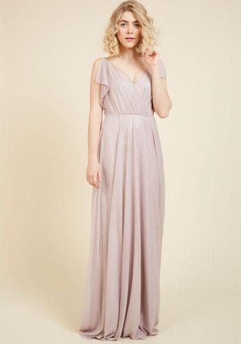 Enter Ethereal Maxi Dress In 0