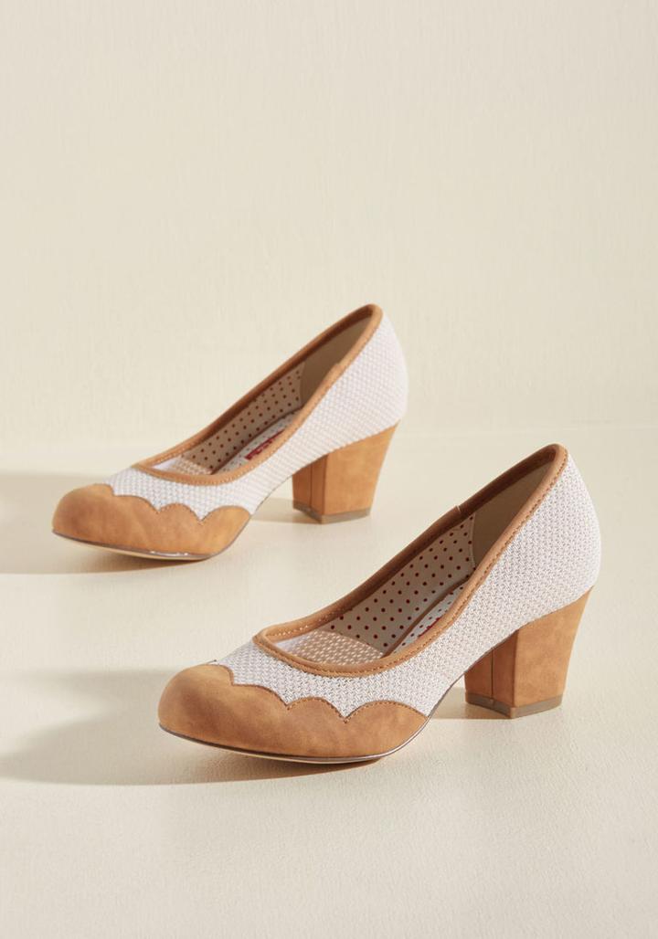  Just You Wave And See Block Heel In 6