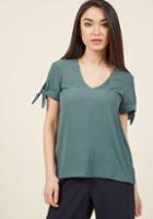 Modcloth Ideal Discovery Top In Fir In 2x
