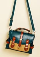 Modcloth Authentically Academic Bag In Teal