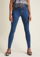 Modcloth On The High-rise Skinny Jeans In 30