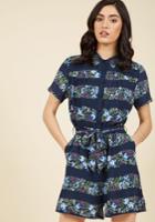  Come Out And Playsuit Floral Romper In M