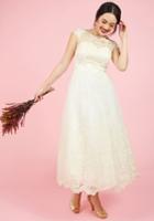  Sparkling Celebration Midi Dress In Ivory In 2
