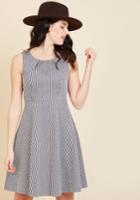  Geo-friendly A-line Dress In Xs