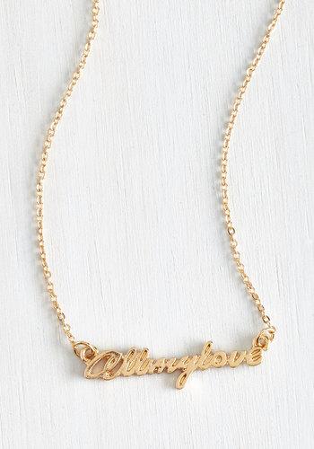 Muchtoomuch Once In A Lifetime Romance Necklace