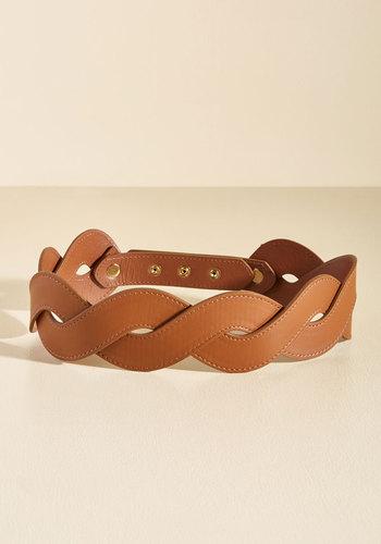 Get In Touch With Your Helix Belt In Chocolate In S/m