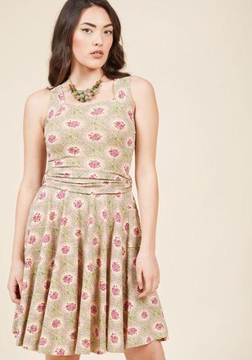 Effiesheart Guest Of Honor A-line Dress In Heirloom Flowers