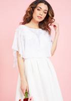  Voguely Veiled Cape In Xs