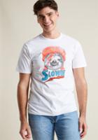 Modcloth Watch That Mammal Men's Graphic Tee In L