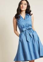 Modcloth Pastoral Preference Shirt Dress In 2x