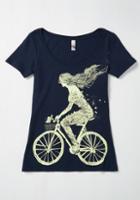  Wild Ride Cotton T-shirt In S