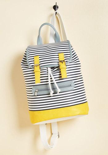 Modcloth Sittin' On The Dock Of The Bae Backpack