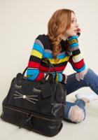 Modcloth Cats Your Flight Weekend Bag