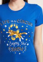 Modcloth Life Is A Circus Graphic Tee In Xxl