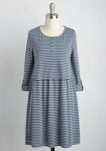 The More The Mariner Striped Dress In M