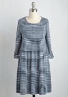  The More The Mariner Striped Dress In M