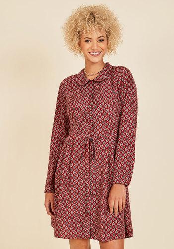  Round-trip Recipient Shirt Dress In Xs