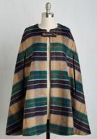 Namelessapparel Darling Detective Work Cape In Emerald