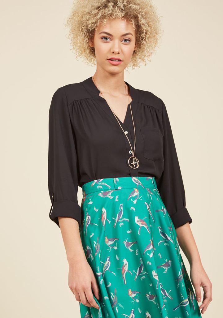  Pam Breeze-ly Tunic In Black In 3x