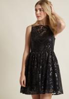 Bbdakota Living Glitzy Mini Dress In 6