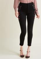 Modcloth I Admire Your Quirk Ponte Pants In Folksy In 2x