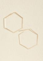  I Could Go Hexagon Earrings