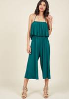 Modcloth Take It From The Crop Jumpsuit In M