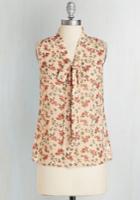 Glowfashionltd Flitting Pretty Top In Latte