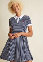 Modcloth Cultivated Quirk Shirt Dress In Cat In 2x