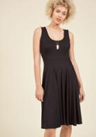  For Any Endeavor A-line Dress In Black In S