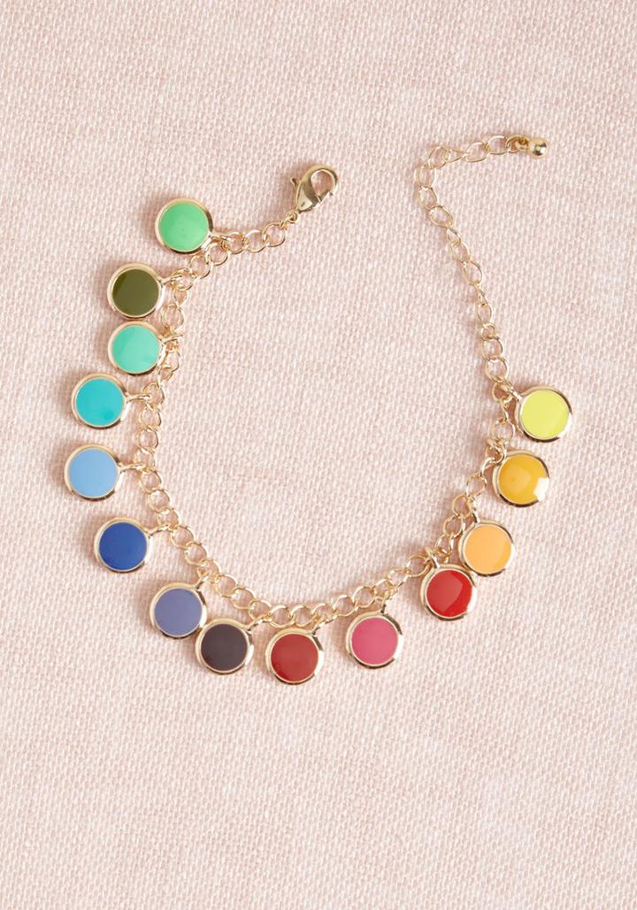Modcloth Color Me Charming Bracelet