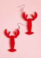 Collectif Collectif Head Above Lobster Earrings