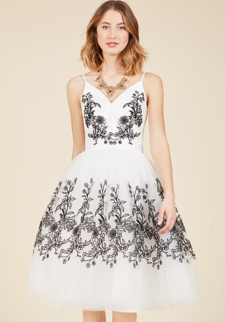 Modcloth Resplendent Reverie Midi Dress