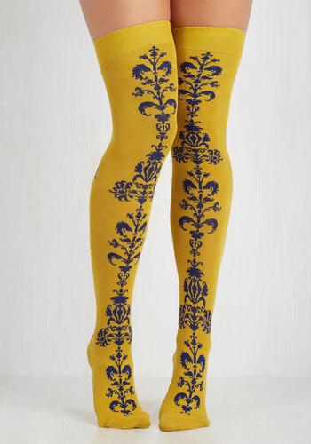 Tabbisocksviewpointintlcorp Vine Of What's To Come Thigh Highs