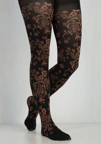 Foottrafficusallc Flower Patch Posh Tights