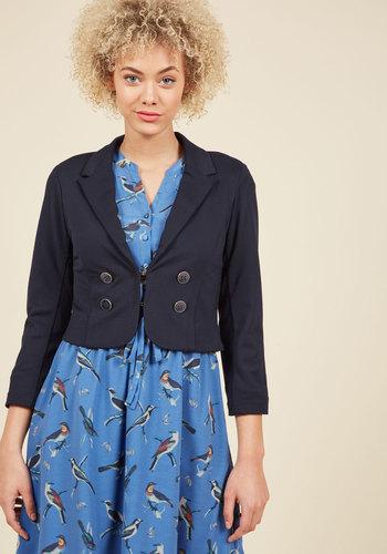  Loyal Layer Ponte Blazer In 1x