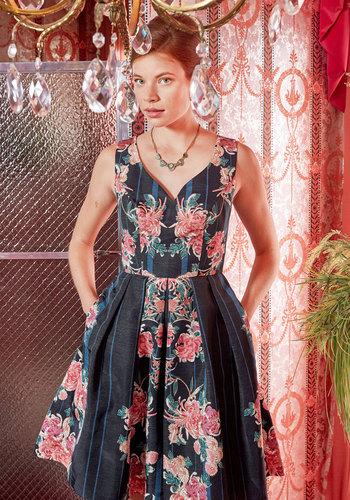  Ineffable Elegance A-line Dress In Xxs