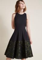 Modcloth Surprise Arrival Fit And Flare Dress In 0