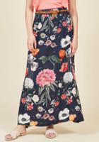 Modcloth In Love With Length Maxi Skirt In L