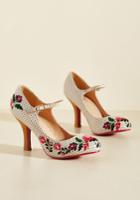 Banned Sass With Flying Colors Heel In Ivory